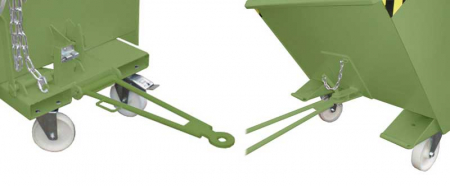 Sistem remorcare pentru containere basculabile Bauer Sudlohn