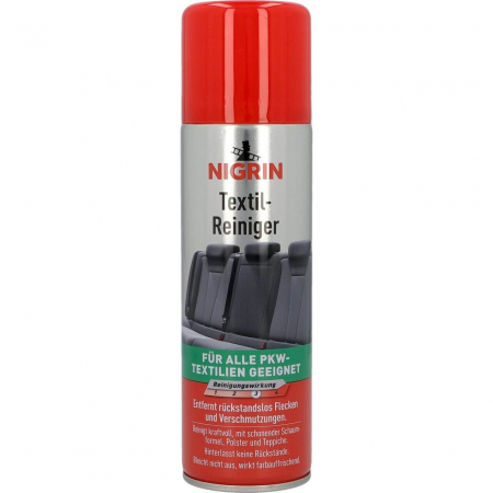 Curatare tapiterii stofa - Spray curățare tapițerie textila, Nigrin, 300 ml