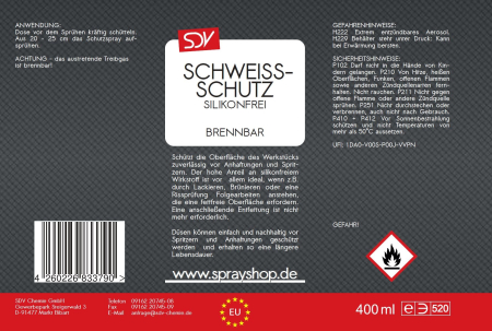 Spray protectie stropi sudare  SCHWEISSSCHUTZ 400ml [1]