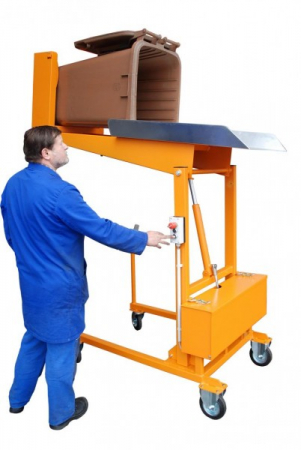 Statie de basculare cos de gunoi MKS-12V electro-hidraulic [1]