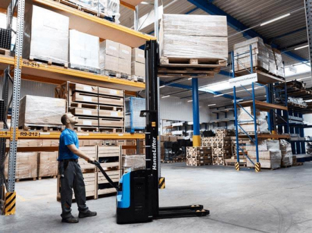 Stivuitor pietonal 1200 kg E-DH12MG-I [4]