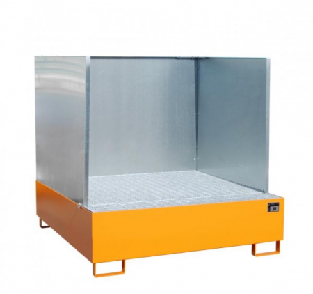 Tăvi de colectare cu gratar - Tava de colectare cu pereții de protectie AW-450-SW