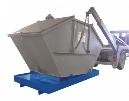 Curatenie - tava suport container skip