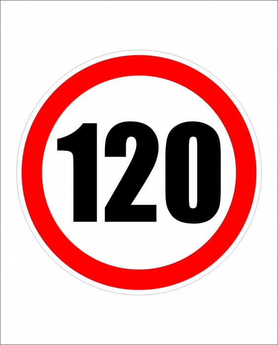 Sticker ”Limită de viteză” SA11 [8]