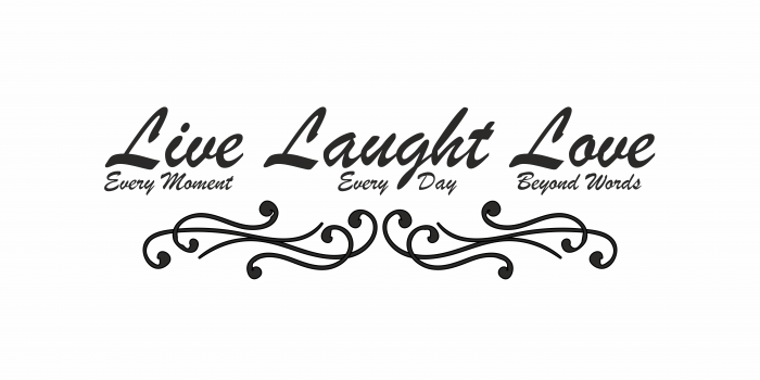Sticker Live Laught Love SP20 [2]