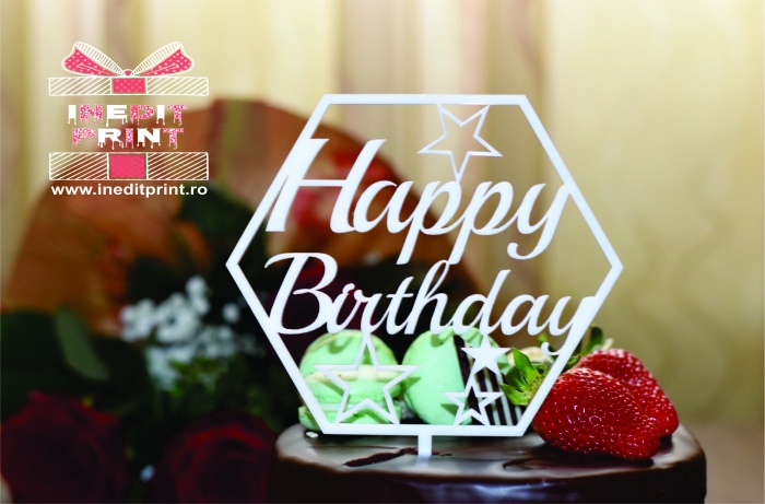 Topper Tort Happy Birthday TC52 [3]