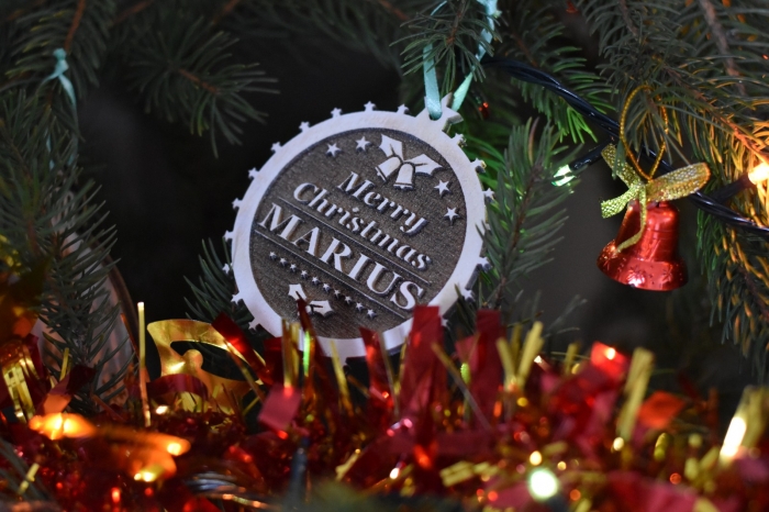 Glob personalizat ”Merry Christmas” G3 [3]