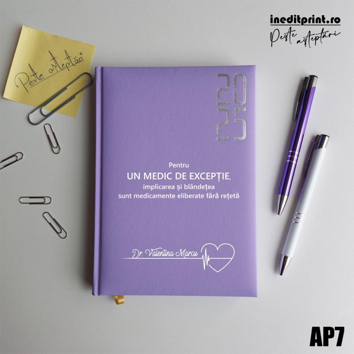 Agenda personalizata 2025 Medic de exceptie AP7 [1]