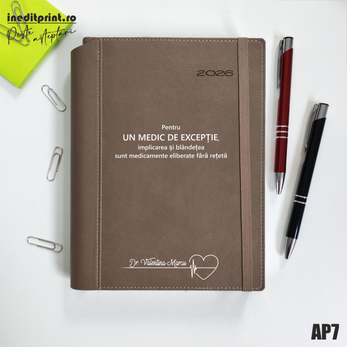 Agenda personalizata 2026 Medic de exceptie AP7 [1]