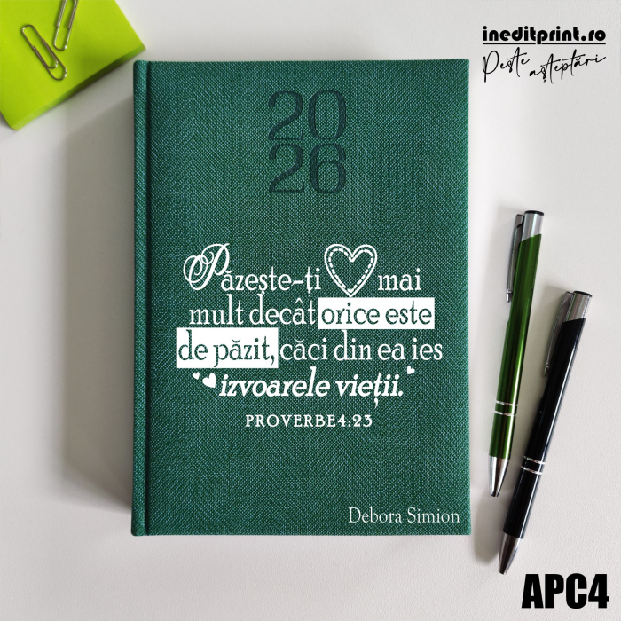 Agenda personalizata 2026 Proverbe 4:23 APC4 [1]
