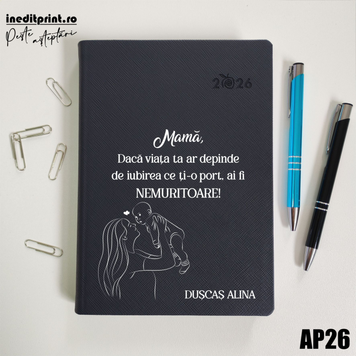 Agenda personalizata 2026 Ziua mamei AP26 [25]