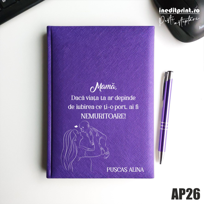 Agenda personalizata 2026 Ziua mamei AP26 [27]