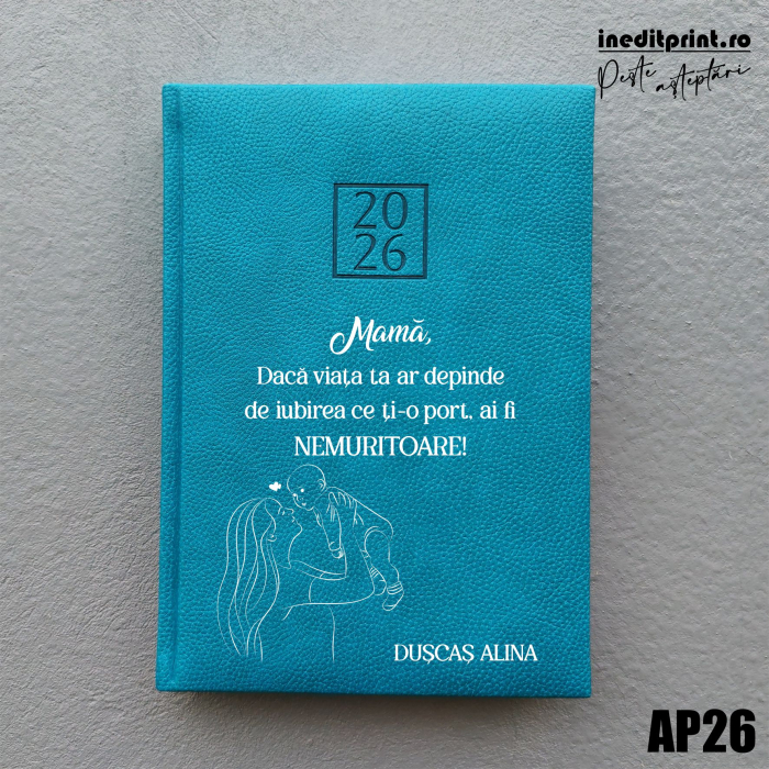 Agenda personalizata 2026 Ziua mamei AP26 [35]
