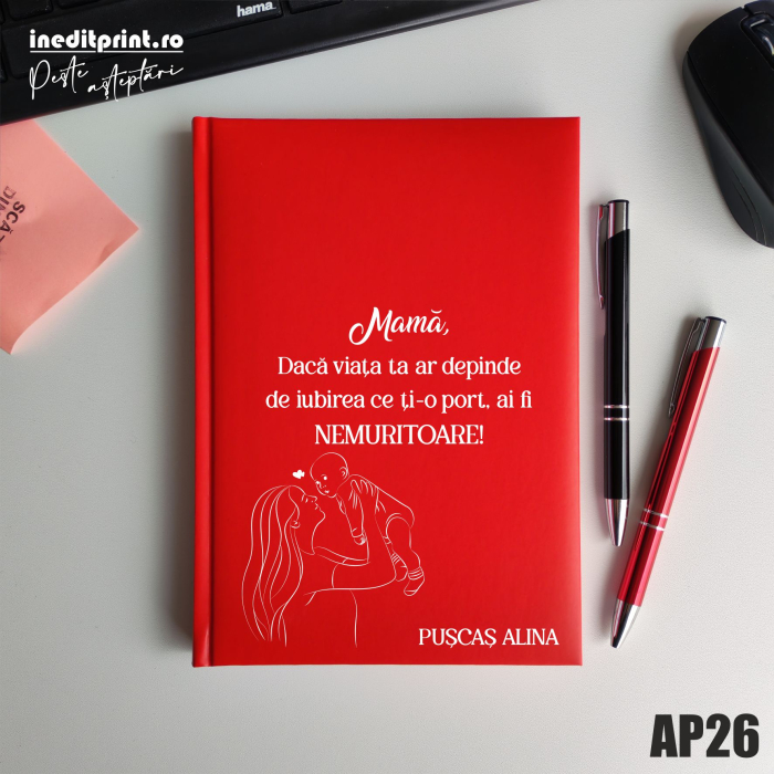 Agenda personalizata 2026 Ziua mamei AP26 [38]