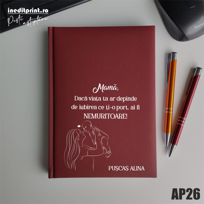 Agenda personalizata 2026 Ziua mamei AP26 [39]