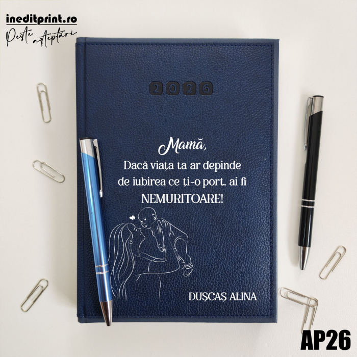 Agenda personalizata 2026 Ziua mamei AP26 [43]