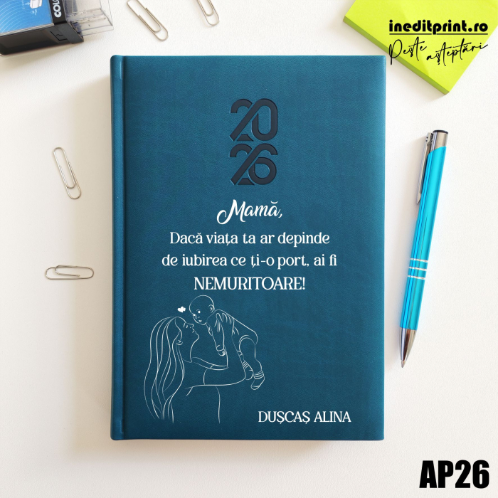 Agenda personalizata 2026 Ziua mamei AP26 [48]