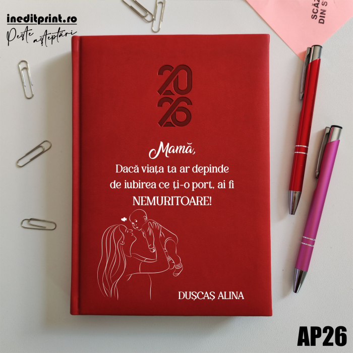 Agenda personalizata 2026 Ziua mamei AP26 [70]