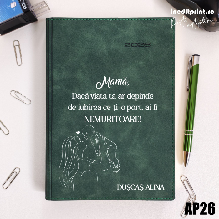 Agenda personalizata 2026 Ziua mamei AP26 [72]