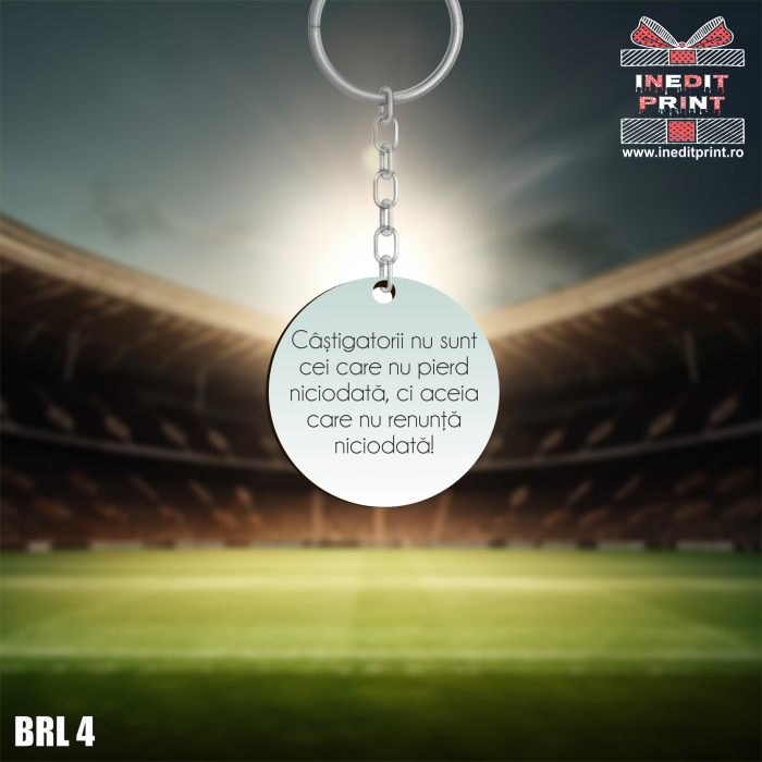 Breloc personalizat cu citat BRL4 [2]