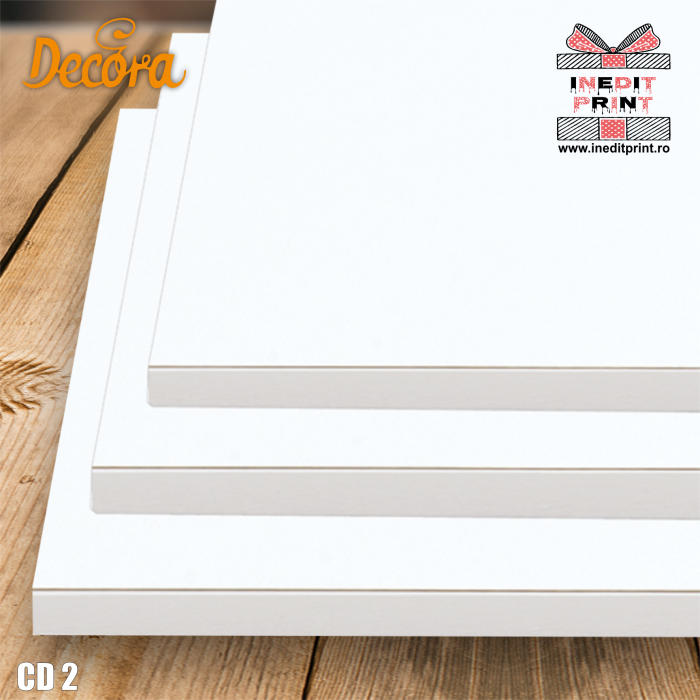 Cake Drum personalizat pătrat Alb (Decora) CD1 [4]