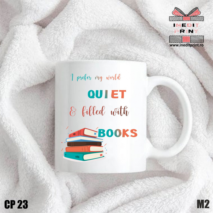 Cană I prefer my world CP23 [2]