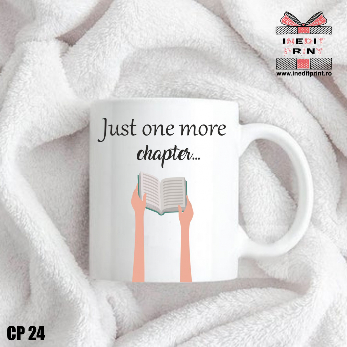 Cană Just one more chapter CP24 [2]
