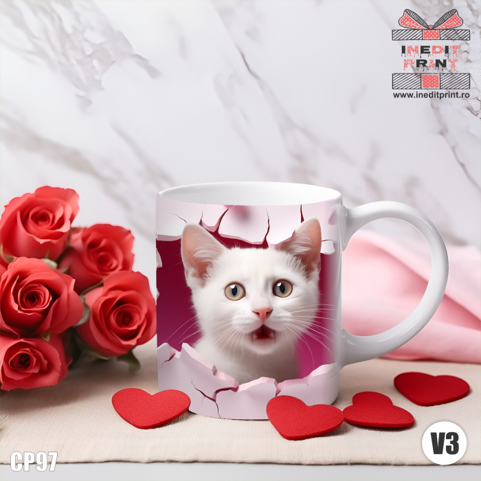 Cană ”Cute kitty” CP97 [3]