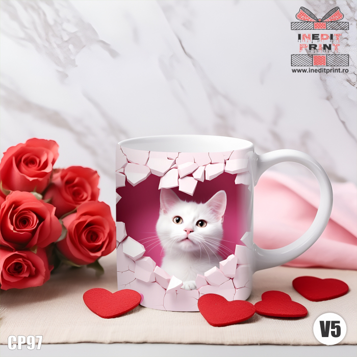 Cană ”Cute kitty” CP97 [5]