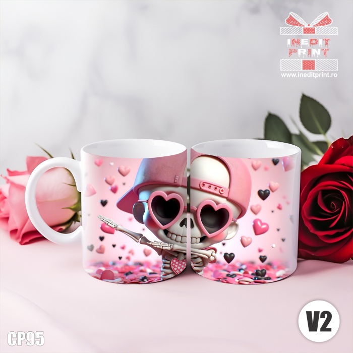 Cană ”Dancing Skeleton” CP95 [2]