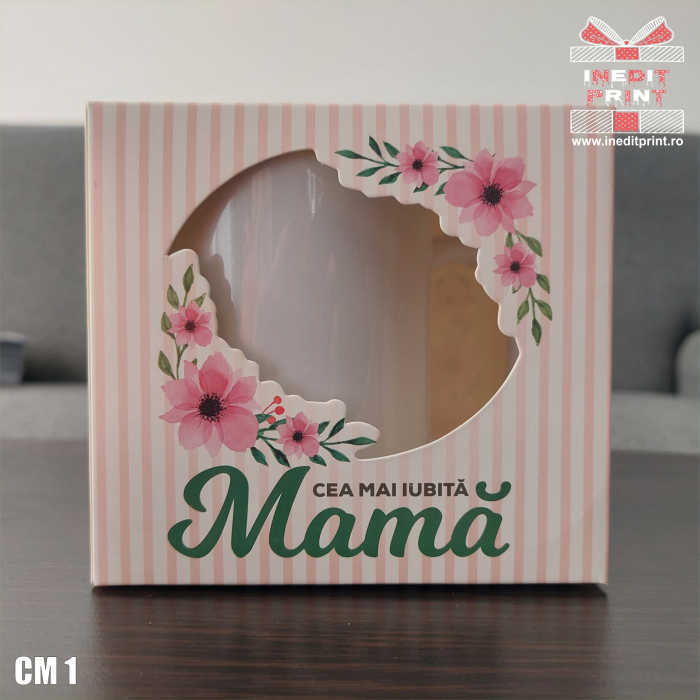 Cana personalizata cu poza de 8 Martie CP118 [3]