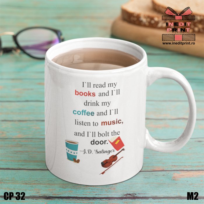 Cană I`ll read my books CP32 [4]