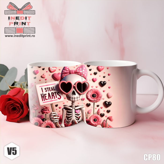 Cană ”I steal hearts” CP80 [5]