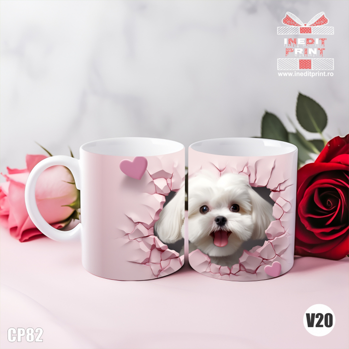 Cană ”Lovely Dog” CP82 [20]