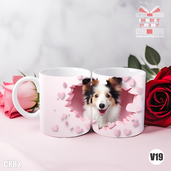 Cană ”Lovely Dog” CP82 [19]