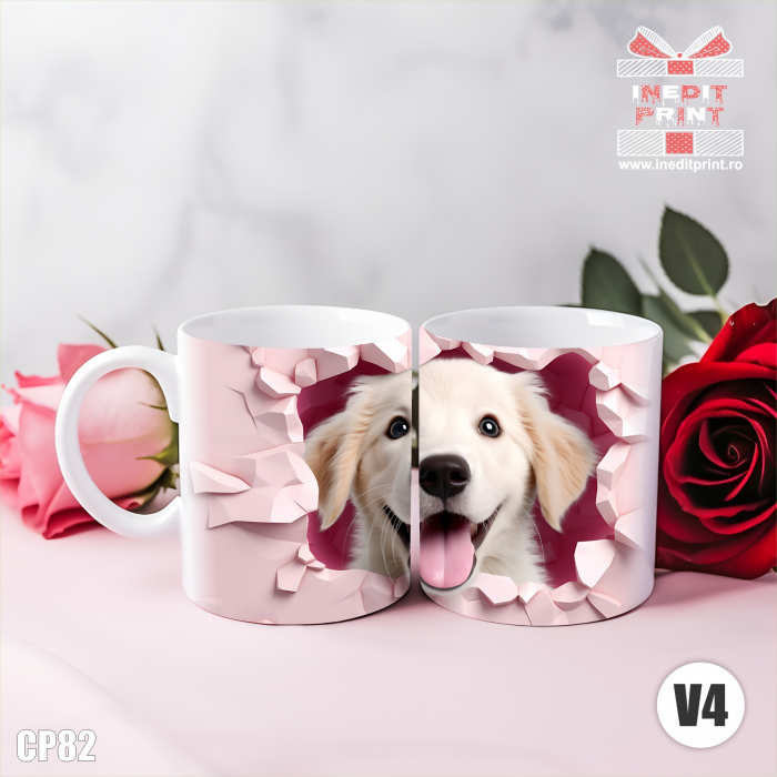 Cană ”Lovely Dog” CP82 [4]