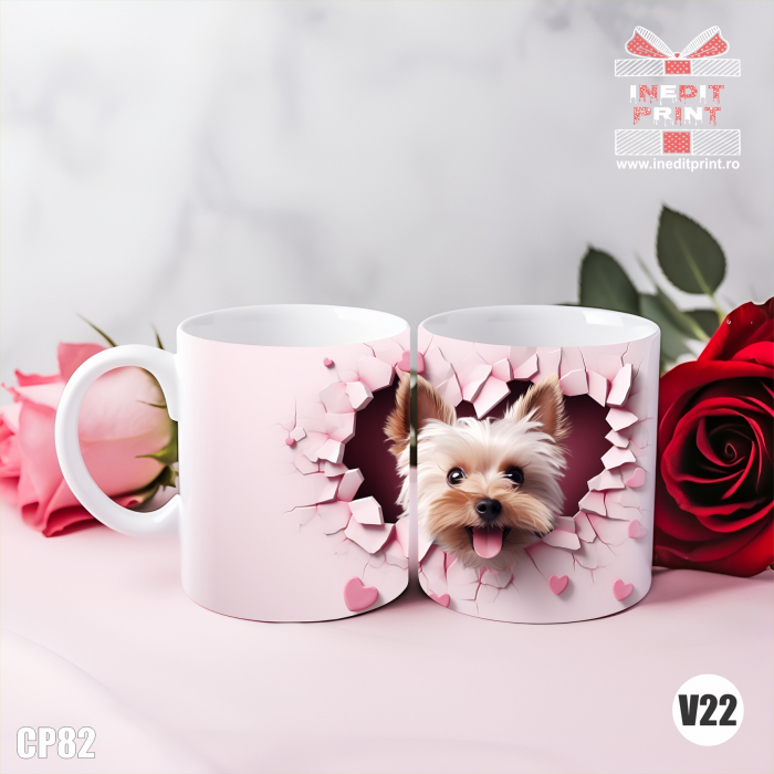 Cană ”Lovely Dog” CP82 [22]