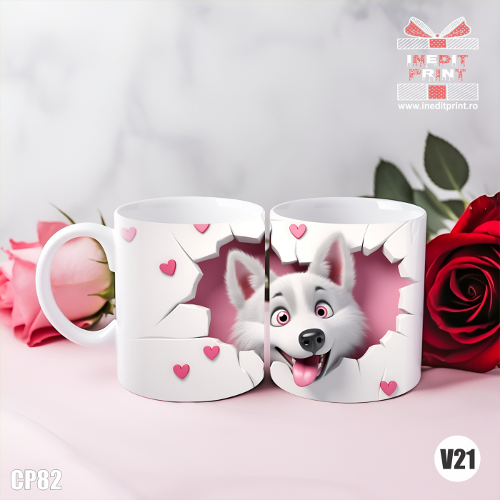 Cană ”Lovely Dog” CP82 [21]