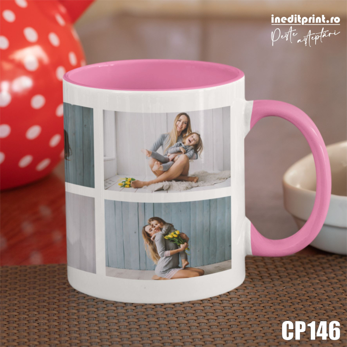 Cana personalizata cu 6 poze CP146 [3]