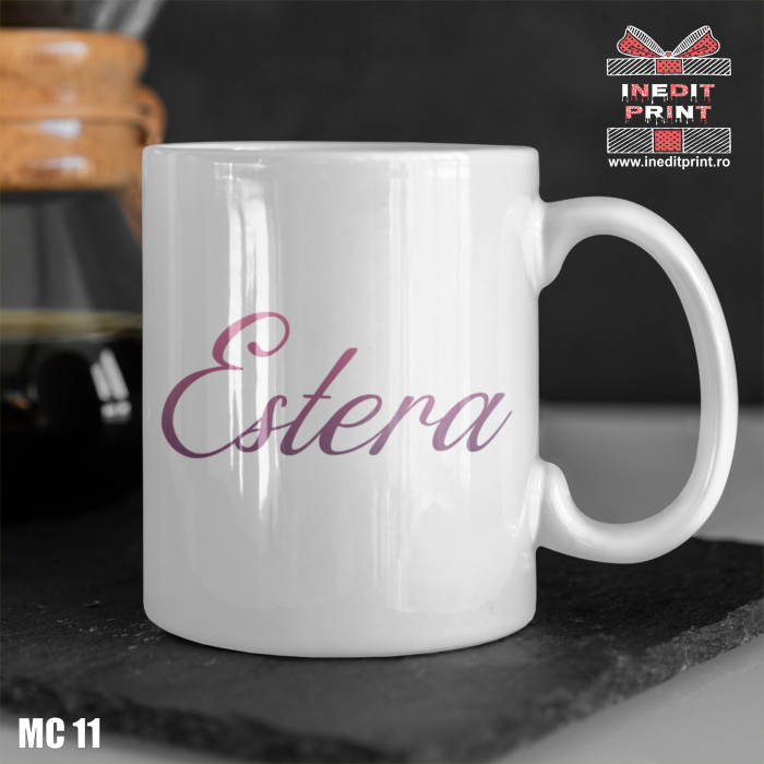 Cană personalizata Nume + verset Filipeni 4:13 MC11 [2]
