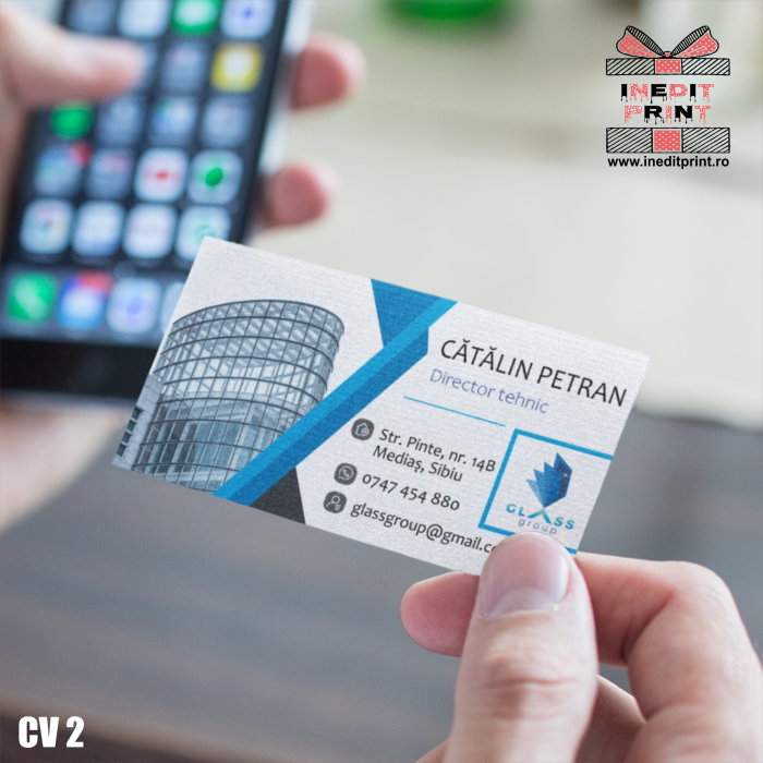 Cărți de vizită personalizate CV2 [2]