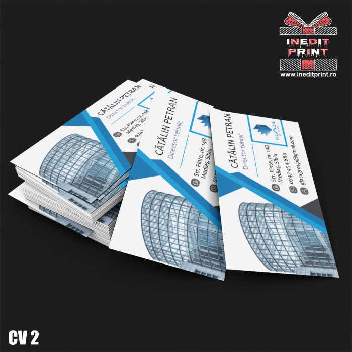Cărți de vizită personalizate CV2 [3]