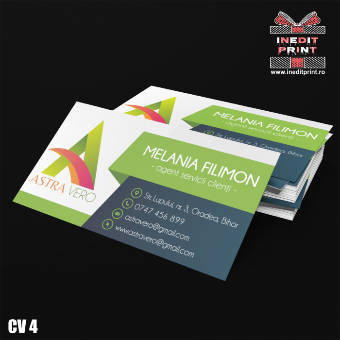 Cărți de vizită personalizate CV4 [2]