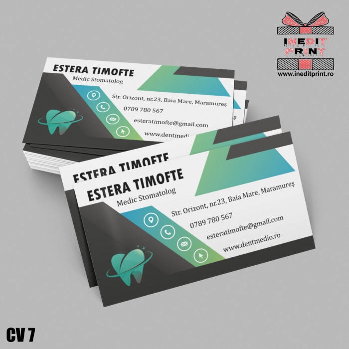 Cărți de vizită personalizate CV7 [2]