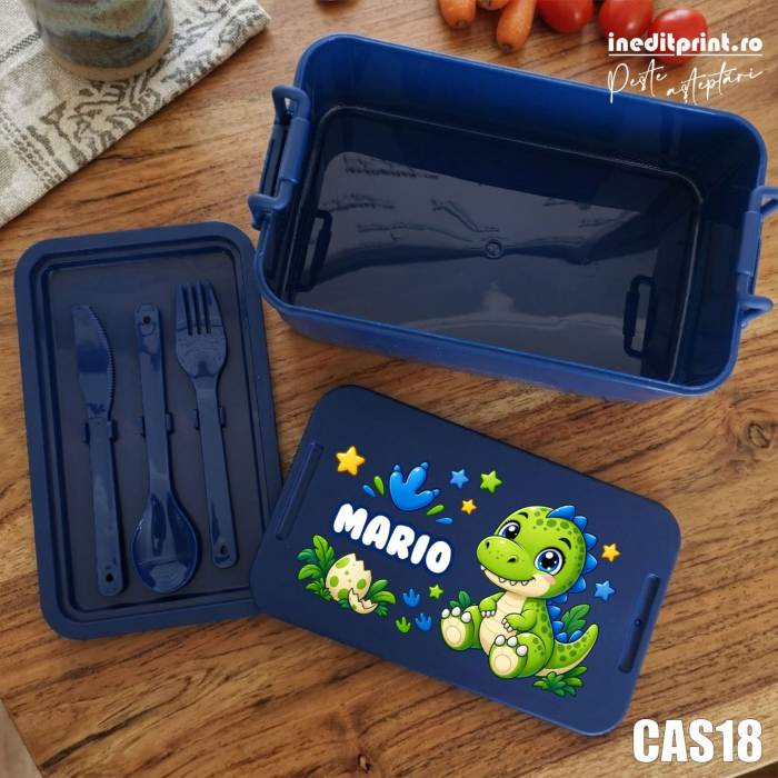 Caserola personalizata cu dinozaur CAS18 [2]