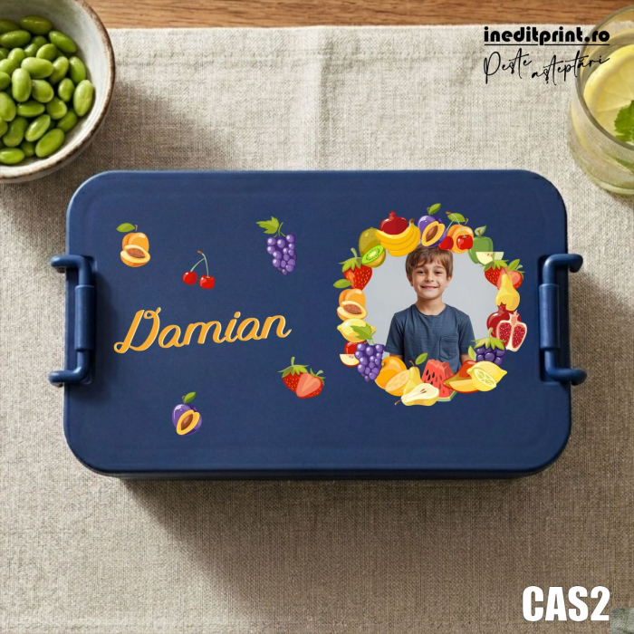 Caserola personalizata cu Fotografie si nume CAS2 [2]
