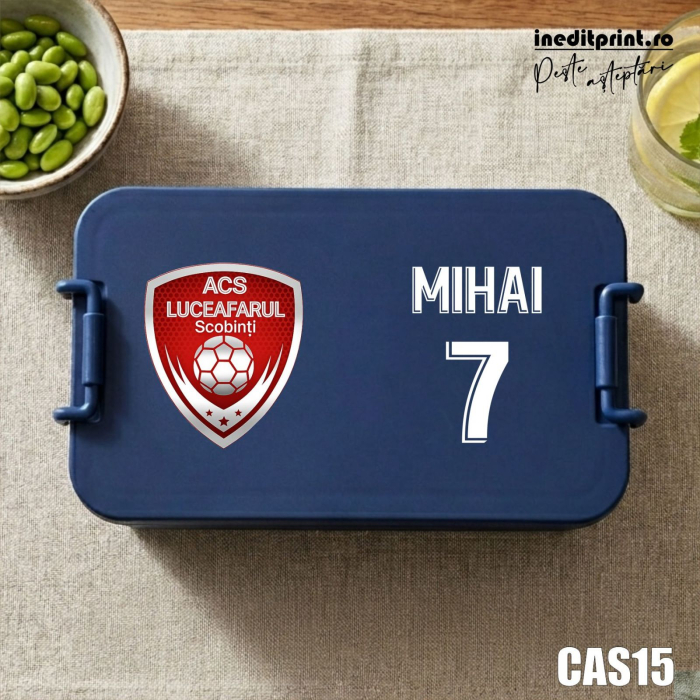 Caserola personalizata nume, numar si sigla CAS15 [2]