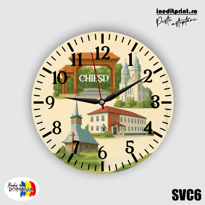 Ceas de perete atractii Chiesd SVC6 [2]