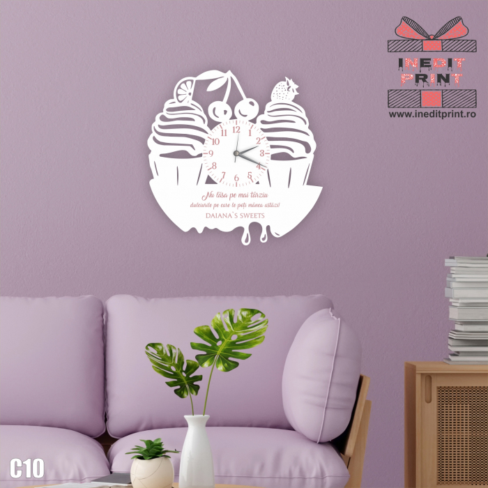 Ceas personalizat cu text C10 [1]