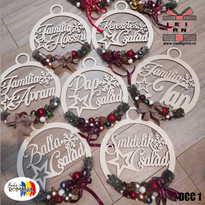 Coroniță Crăciun Personalizată CCP1 [3]